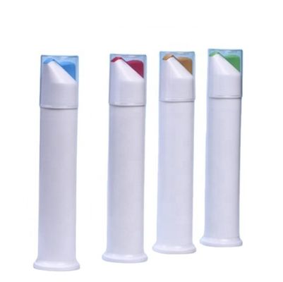 comprare Logo personalizzato 100ml 110ml PP pompa senza aria tubo bottiglia per dentifricio bottiglia plastica fabbricazione online