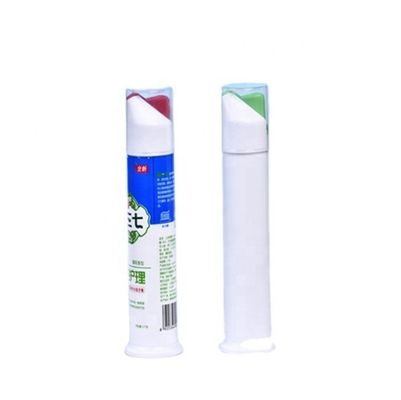 comprare 100 ml Bottiglia pompa dentifricio tubo di imballaggio tubo vuoto di plastica senza aria bottiglia per dentifricio fabbricazione online