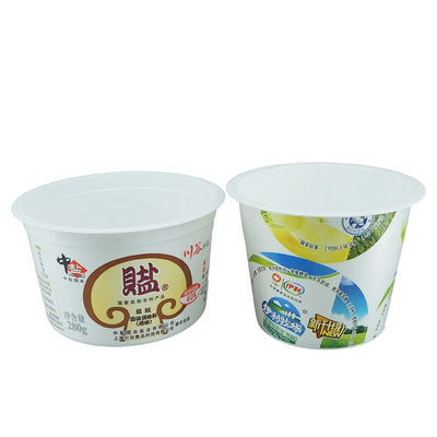 comprare Coppe di yogurt di plastica personalizzate di stampa di qualità alimentare con confezioni usa e getta 2023 fabbricazione online