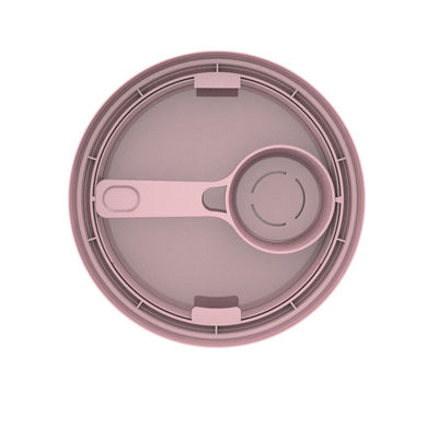 401Custom Color Baby Food Grade PP Powder Can Lid with Flip Top Cap and Custom Logo