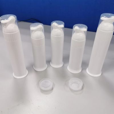 comprare Pompa per tubi di dentifricio 2024 Pompa senza aria in plastica bianca su misura per distributore portatile fabbricazione online
