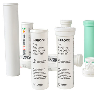 Molding Injection Molding PP Offset Printing Flip Lid Cap For Effervescent Tablet Tube