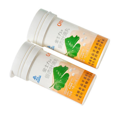 comprare Logo colorato personalizzato Vitamina C Effervescente Tablet Tube con tappo realizzato in PP di qualità alimentare fabbricazione online
