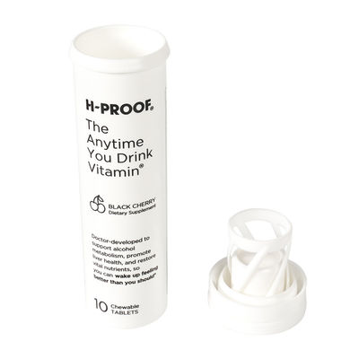 PP Empty Effervescent Tablets Tube for Collagen Vitamin Packaging Support Custom Logo