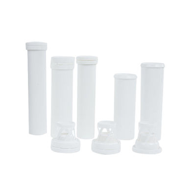 PP Material Injection Molding Round Small Salt Electrolyte Drink Packaging Tube with Cover