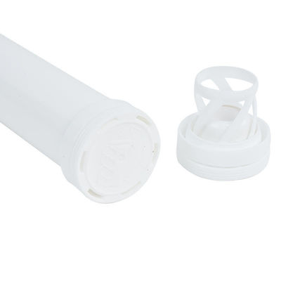 Empty White Straight Candy Bottle for Effervescent Vitamin Tablets in Injection Molding