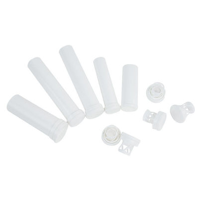 comprare Piccole bottiglie di plastica vuote portatili Limone Vitamina C compresse effervescenti in colletto in PP fabbricazione online