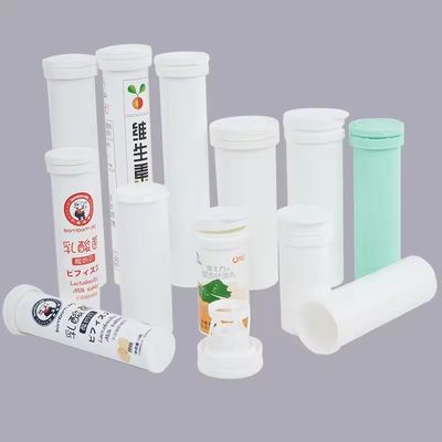 comprare Logo personalizzato Superficie opaca Bottiglia di tubo per compresse effervescente per imballaggi biodegradabili fabbricazione online