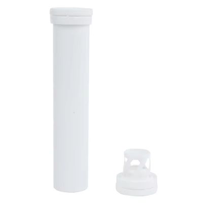 Effervescent Tablet Packaging Tube for Medical Pills Piece OEM and White Plastic Tube