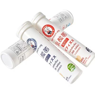 comprare Imballaggio per tubi di caramelle su misura con superficie opaca e tubi per compresse effervescenti fabbricazione online