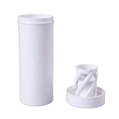 comprare Tubi di plastica in PP con coperchio a spirale per l'imballaggio di integratori di compresse effervescenti fabbricazione online