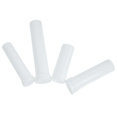Customized PP Material Effervescent Tablet Tube For White Vitamin C Tablets Packaging