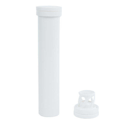 comprare Tubo di plastica in PP con coperchio a spirale per l'imballaggio di integratori di compresse effervescenti fabbricazione online