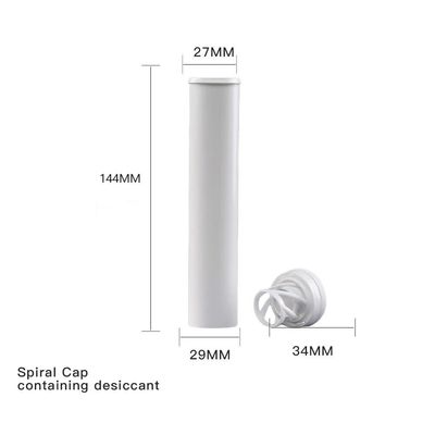 Leak-proof Silica Gel Moisture Protection Lids Printing Customized Effervescent Tablet Packaging