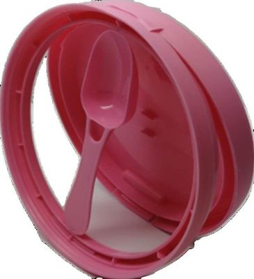 Arrivi Copertura di latta di latte in polvere di plastica a prova di pilastro con colori personalizzati