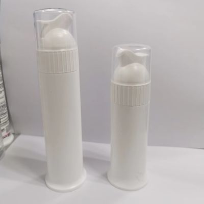 Press Dispensing Food Grade PP Airless Pump Bottle Toothpaste Custom Logo Available 100ml