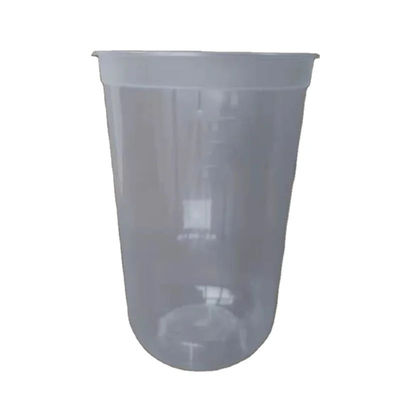 500 ml di tazza di plastica a forma di U per frullati e altre bevande