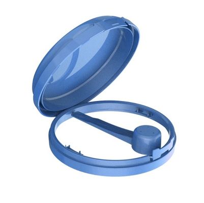 Imballaggio di qualità alimentare Logo personalizzato Lattina in polvere di plastica con stile scoop 502