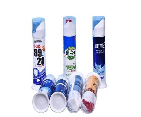 100 110 ml di dentifricio per la cura personale Pompa tubo senza aria Bottiglia per confezionamento del dentifricio