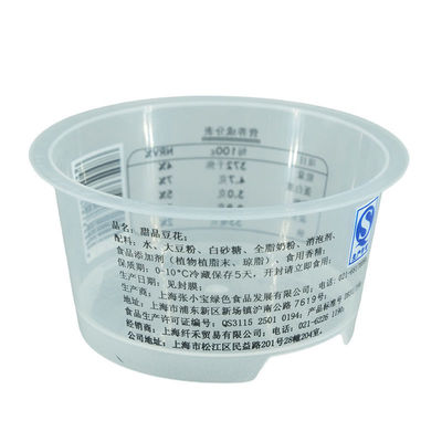 135 ml imballaggio per gelati a base di yogurt stampato IML