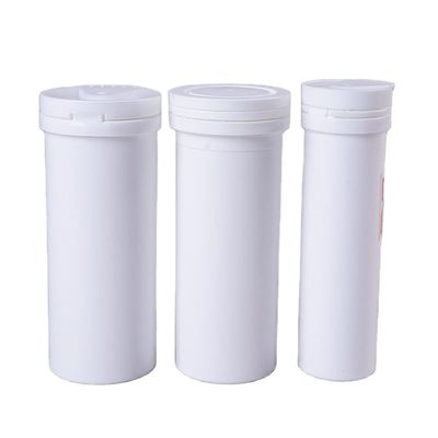 Materiale del colletto in PP Compresse compresse Effervescente vuoto contenitore di compresse tubo con coperchio