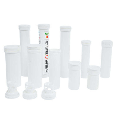 Materiale PP per alimenti Tablette effervescenti Bottiglie di caramelle Dimensioni personalizzate Bottiglia di plastica